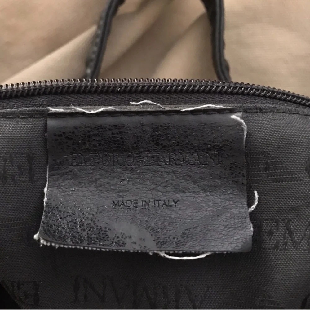 Emporio Armani Light Brown Messenger Bag, OS